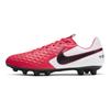Nike Tiempo Legend 8 Pro Round Toe Lace-Up HG (Rubber Short Studs) Slip-Resistant Durable Soccer Shoes Men Soccer Shoes Black Red AT6135-606