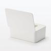 MUJI Wide Mouth Wet Tissue Case for Easy Access 19cm W X 12cm D X 7cm H - Approx. (Product Number 12993797)
