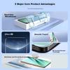 2 Pieces Quick Apply Tempered Glass Screen Protector for Xiaomi 15 Pro, High Definition, Anti-Scratch, Shockproof, Wear-Resistant,