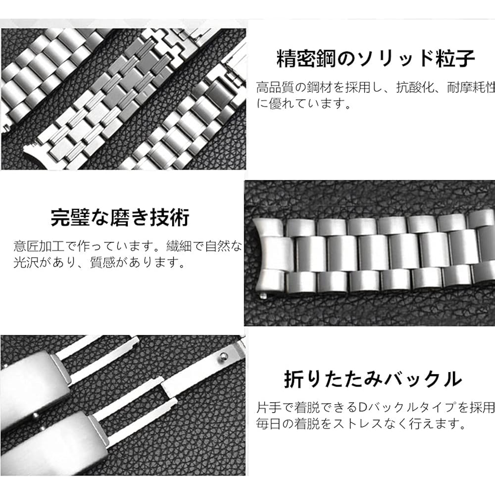 [Nywing] Watch Strap Omega Belt 20mm 22mm Seamaster Watch Band Omega Belt Metal Strap Stainless S...