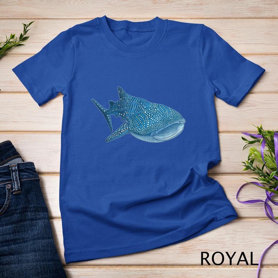 Whale Shark T-Shirt Scuba Diving Snorkeling Tee Unisex T-shirt 10 S