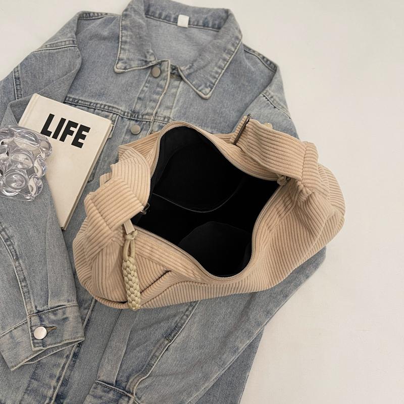 Сумка хобо женская сумка через плечо большая вместительная сумка для поездок на работу — фото 8