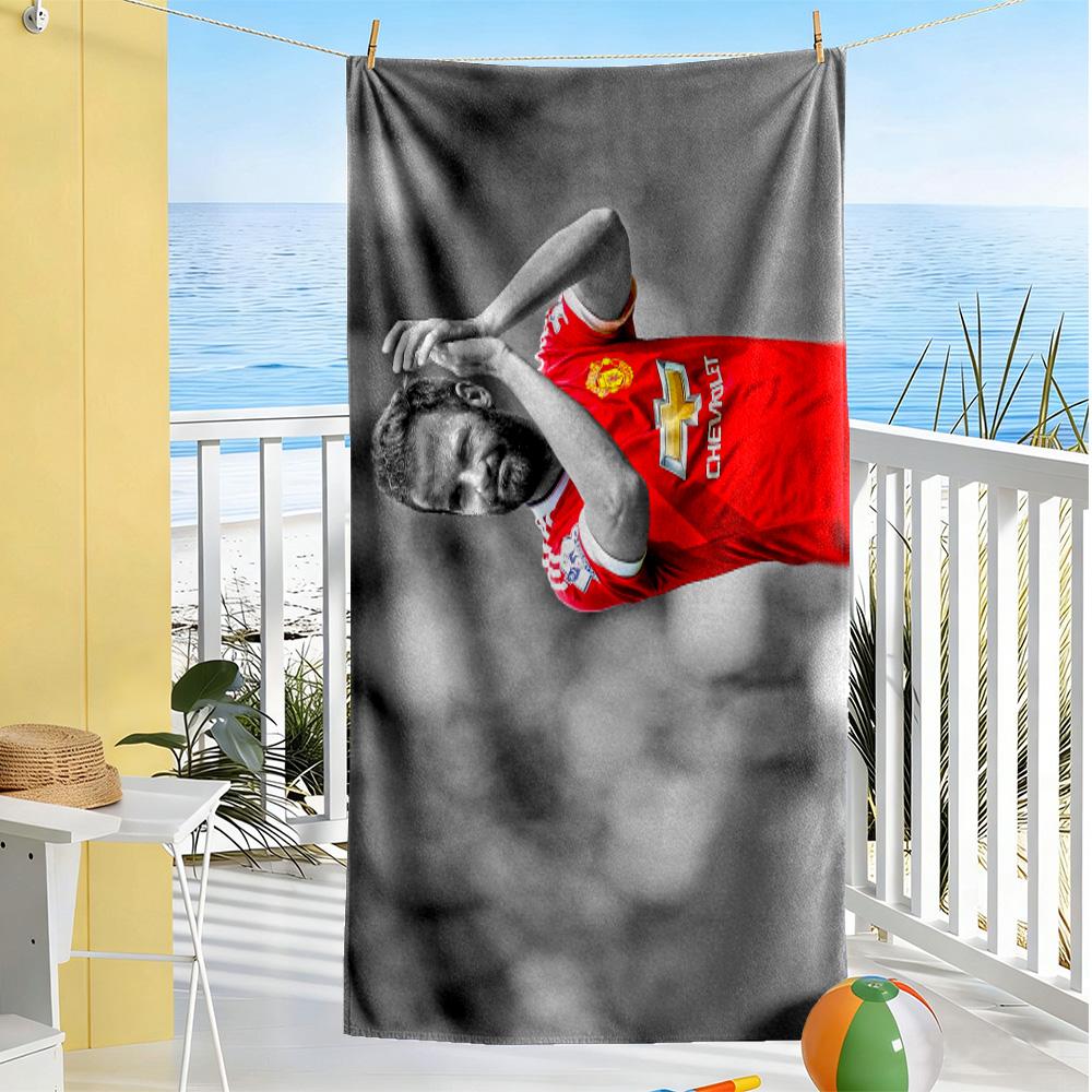Manchester Celebration Beach Towel Super Soft Microfiber Quickdry Fabric Comfortable Lightweight