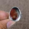 Boulder Opal Genstone Handmade 925 Sterling Silver Jewelry Ring Size 9.5 KKG-530