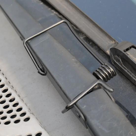 Car Wiper Booster Universal Wiper Arm Spring Easy Installation Stainless Steel Wiper Assist Spring with Protective Cover Clear Vision Auto Parts