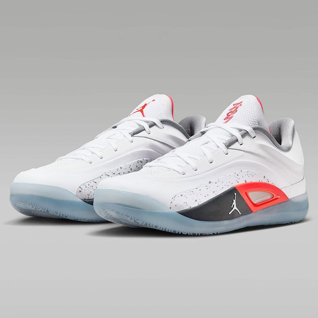 Nike Zion 4 Smoke Size 23 Size PF, White/Photodust/Dark Gray/Infrared, (FD0591-103), 27.5cm