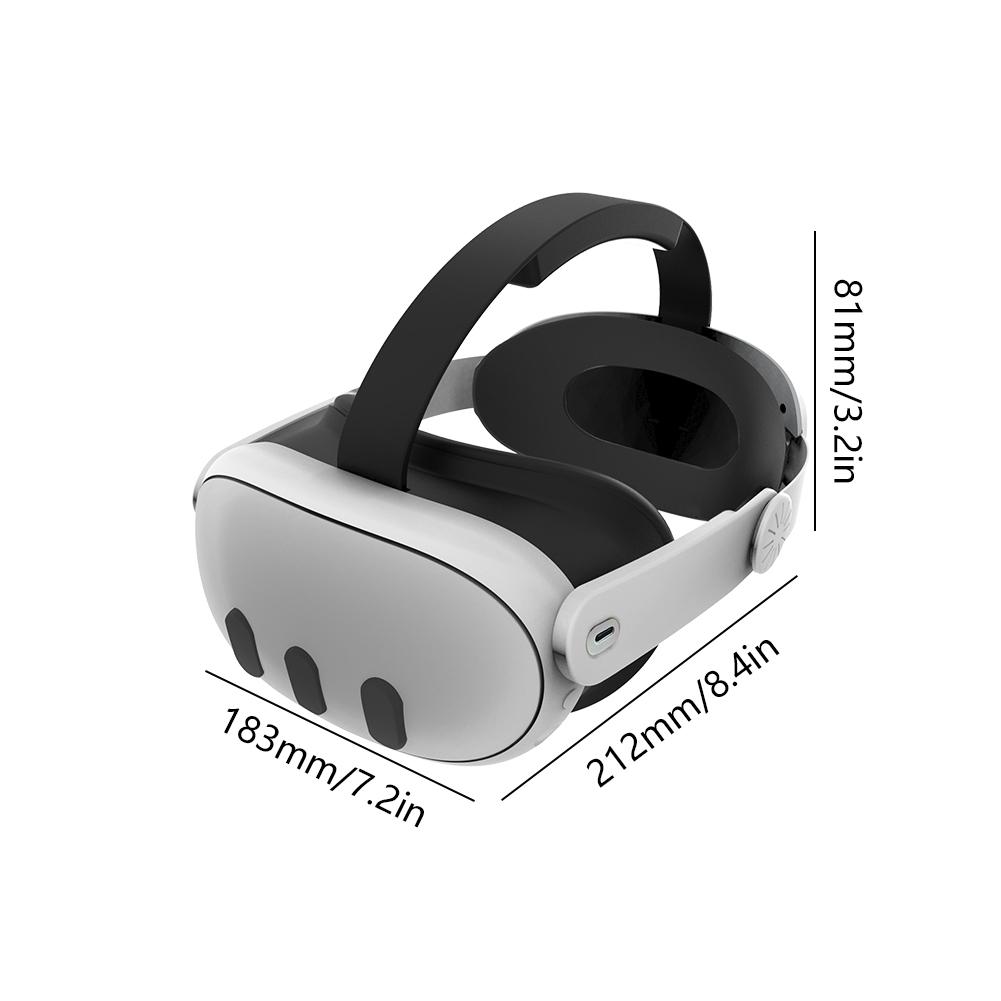 Head Strap for Meta Quest 3 Abs Head Strap Upgrades Elite Strap Alternative Head Strap for Oculus Quest 3 Vr Accessories