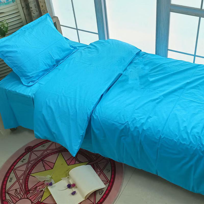 Lilang Student Dormitory Plaid 3-Piece Bedding Set