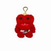 Monster Plush Toy with Teeth Funny Ugly Cute Series Keychain