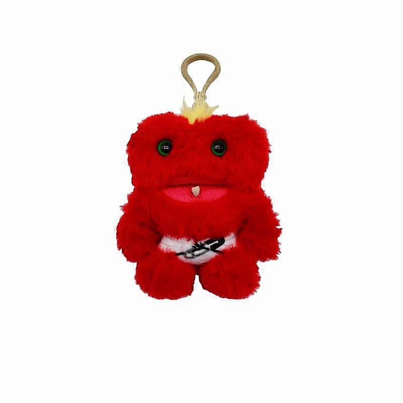 Monster Plush Toy with Teeth Funny Ugly Cute Series Keychain