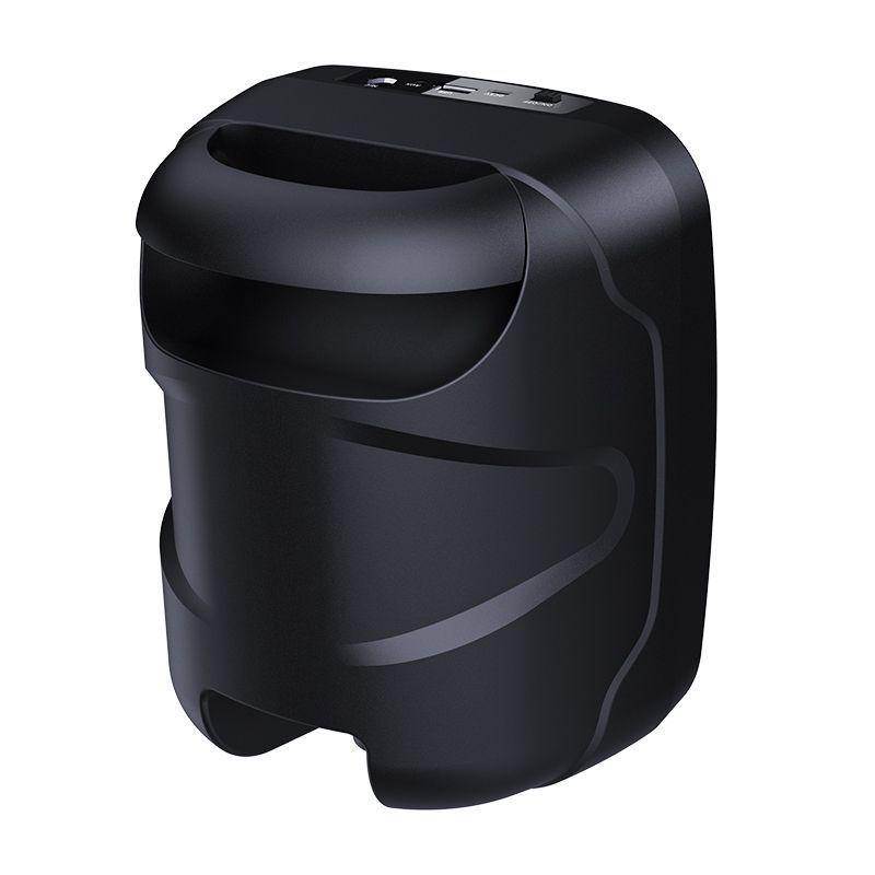 Przenośny Bezprzewodowy Głośnik Bluetooth z basowym głośnikiem stereo Subwoofer światło imprezowe disco LED flash radio FM Zewnętrzny głośnik bezprzewodowy