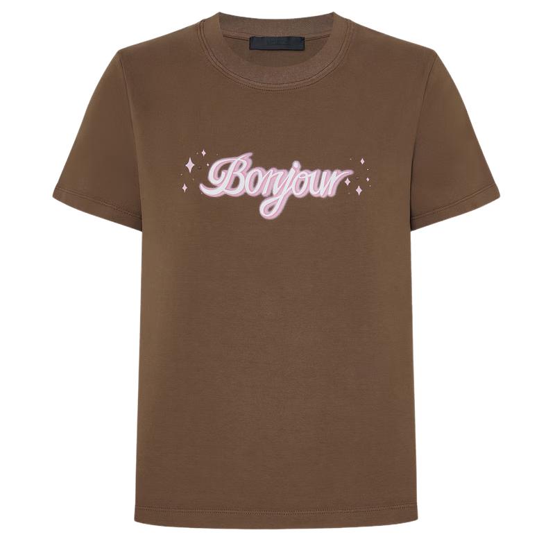 MO&Co. Women s Letter Print Short-Sleeve T-Shirt S