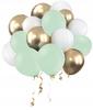 Zestaw Balonów Motyl Zielony Urodziny Roczek Komunia Chrzest Baby Shower