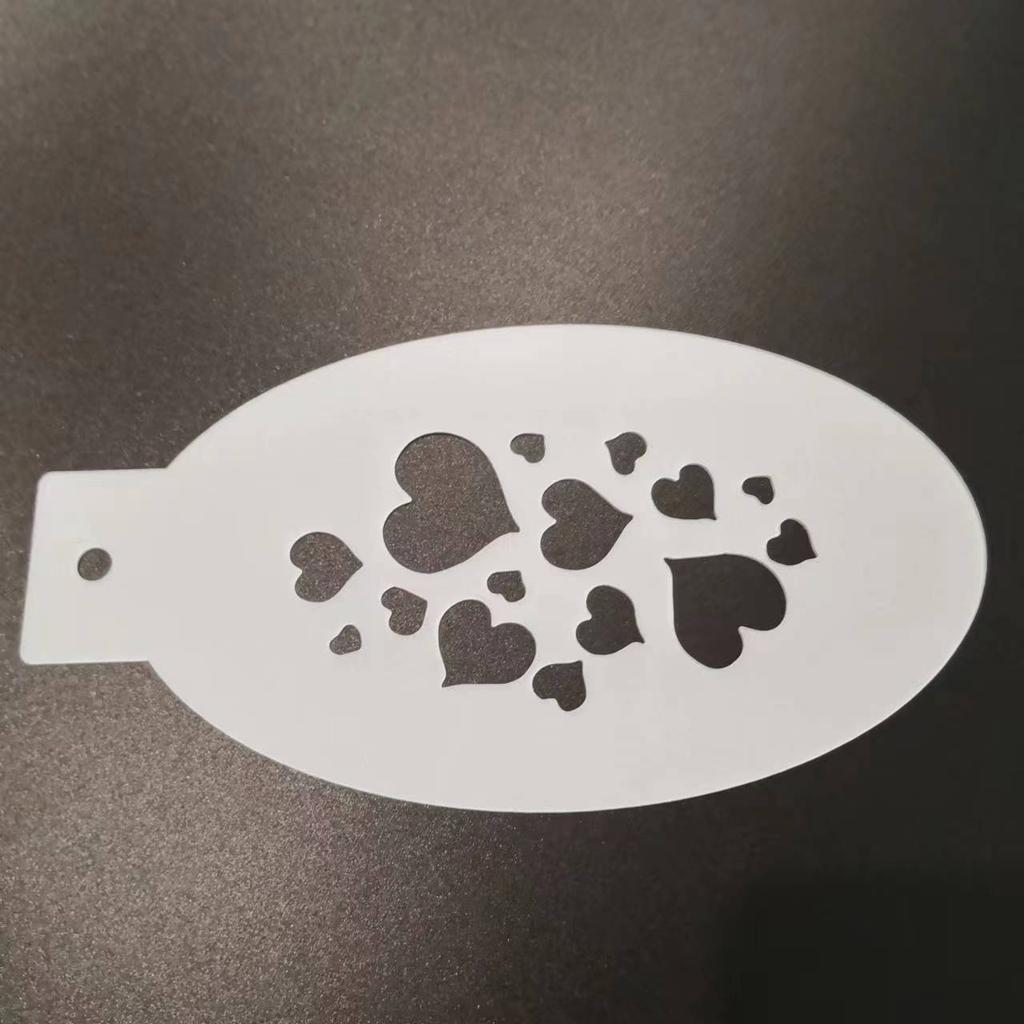 New Face Painting Stencils Templates Professional Body Art Dolphin Deer Butterfly Plastic Makeup Tools