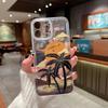 Sunset Coconut for Iphone12 Apple 17/16/15 Promax Transparent Phone Case 14 Anti-drop Cover Women