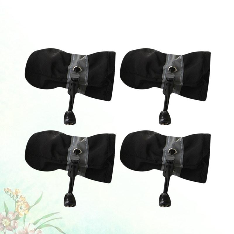 4Pcs Pet Boots for Dogs Waterproof Anti-Slip Dog Shoes Outdoor Sports Running Hiking Winter Snow Sand Protection Comfortable