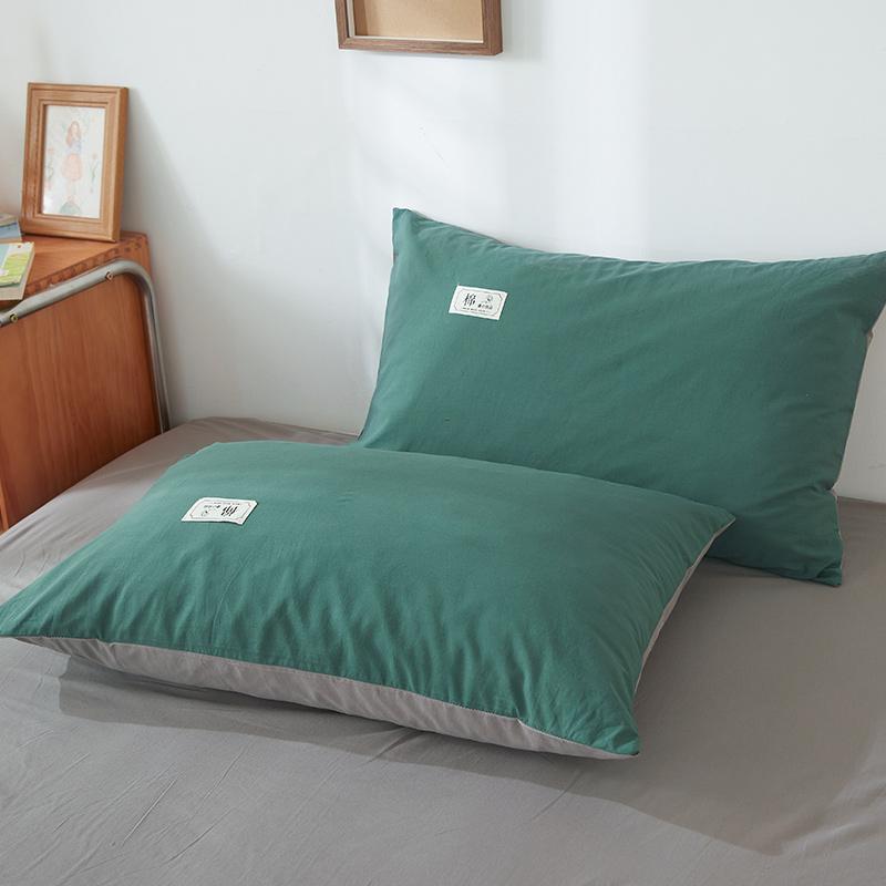 Pillow Case Simple Modern Household Students Dormitory Nordic Dust-proof Home Decoration Skin-friendly Breathable Washable Ins
