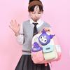 Kuromi Lightweight Cartoon Backpack for Girls - Cute, Weight-Reducing, Ideal for Kindergarteners