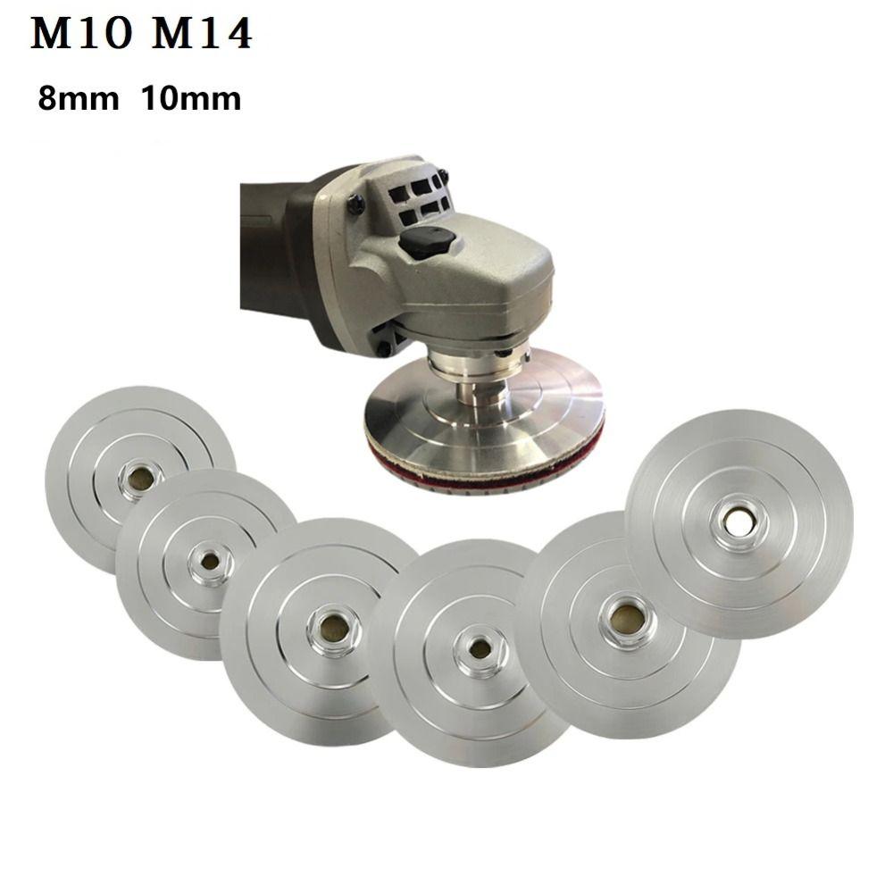 Aluminum Base Diamond Polishing Pad M14 M10 Angle Grinder Grinding Head  Tools Accessories