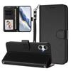 Für Samsung Galaxy A06 4G/Galaxy A06 5G Lederhülle Brieftasche Ständer Handyhülle mit Armband
