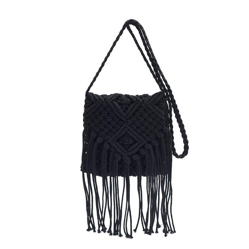 

Сумки ручной работы женские Sen Meng летние нишевые дизайнерские сумки через плечо с бахромой