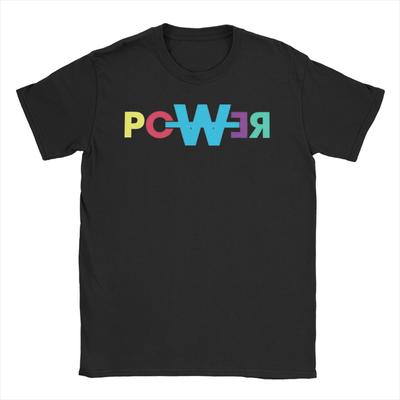 Men Women's T-Shirt Power G Dragon Novelty Cotton Tees Short Sleeve  T Shirt Crewneck Clothes Adult