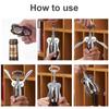 Hand Movement Wine Opener Multi-functional Beer Driver Cork Remover Champagne Bottle Opener  Home