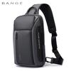 BANGE New Men Fashion Crossbody Bag Multifunction Chest Bag Large Capacity Outdoor Travel Bag