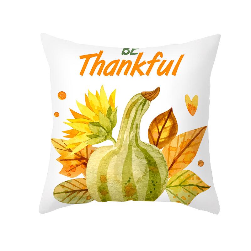 Autumn Harvest Pumpkin Pillow Cover Shopee Home Furnishings Nordic Peach Skin Pillow Cover Sofa Cushion
