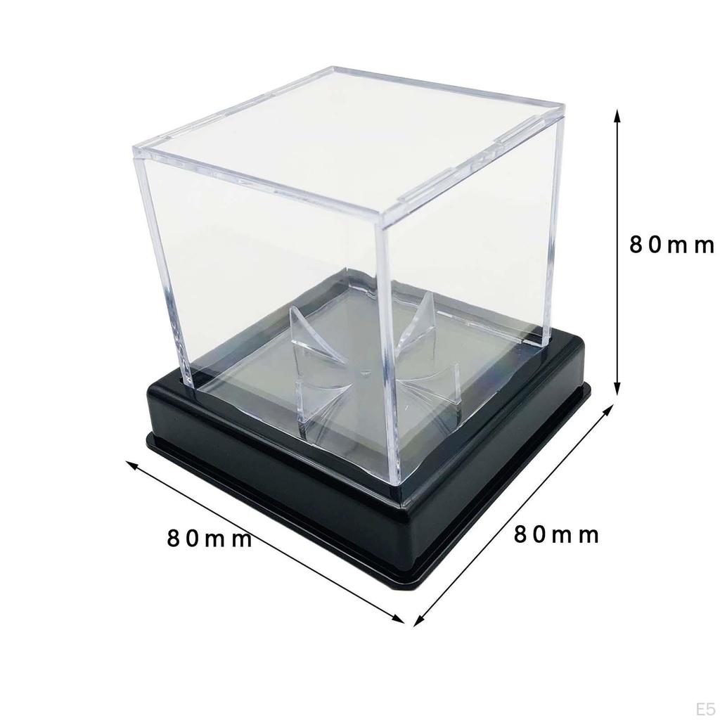 Acrylic Display Box for Baseball And Tennis Balls, Storage Case Collectibles