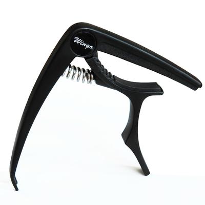Wingostore Gitarren-Kapodaster Kapodaster schwarz