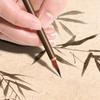 11pcs, Painting Brush Set, with Bamboo Bag - High-Quality Watercolor And Traditional Calligraphy Brushes, Suitable for Artist