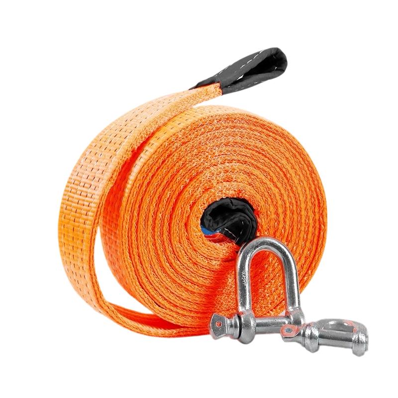 Car Accessories Factory Custom Heavy Duty  High Quality  Recovery Strap for Emergency Towing TS075