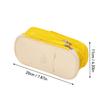 Creative Macaron Color Blocking Expandable Large Capacity Pencil Case Solid Color Middle And High School Students Stretchable Si