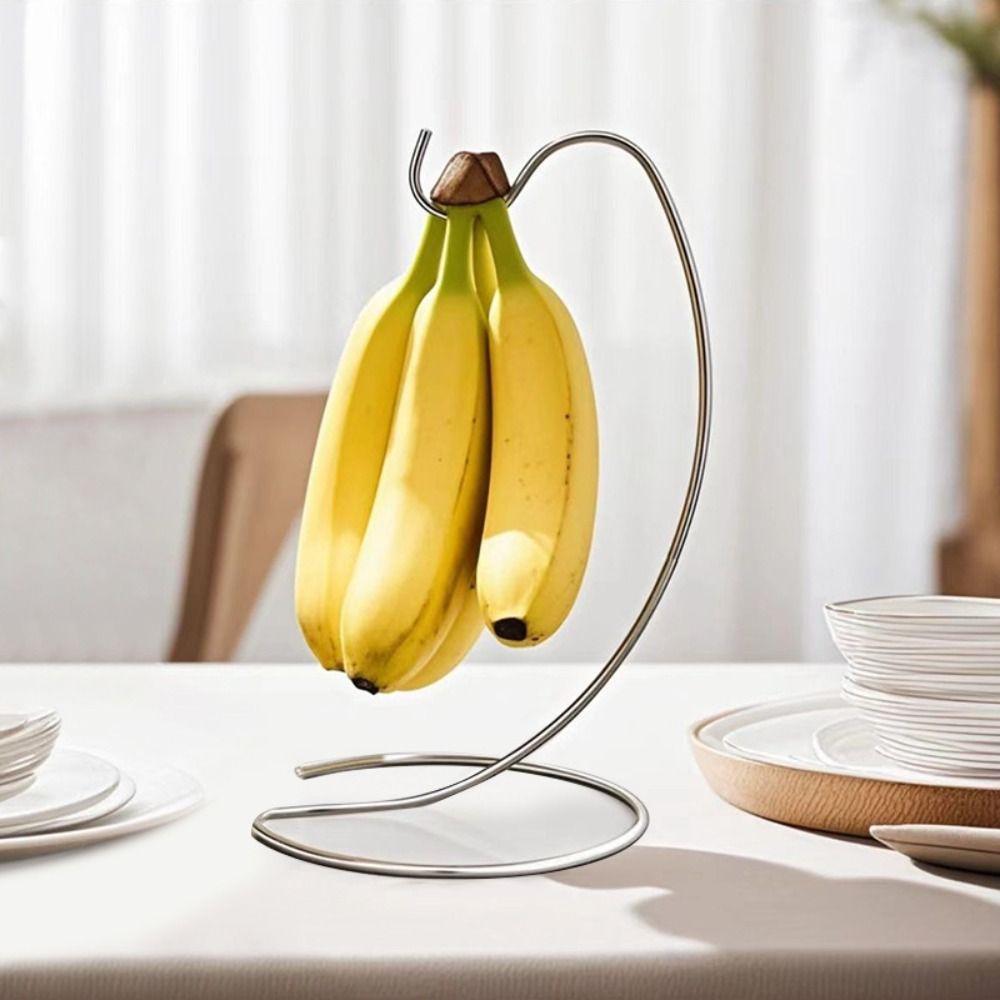 Keep Bananas Fresh Fruit Vertical Storage Rack Space Saving Fruit Display Hanger  Cup Rack