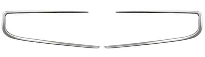 Finish Stainless Steel Plated Fog Light Malls for Honda Noah Ultra-Mirror (2-Piece Set) (90/95) [FOG-COV-411] (ZWR90W, ZWR95W, MZRA90W,