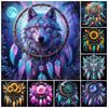 5D Diamond Painting Dream Catcher Illustration Collection Cross Stitch Mosaic Kit Home Decoration Wall Sticker DIY Handmade Gift