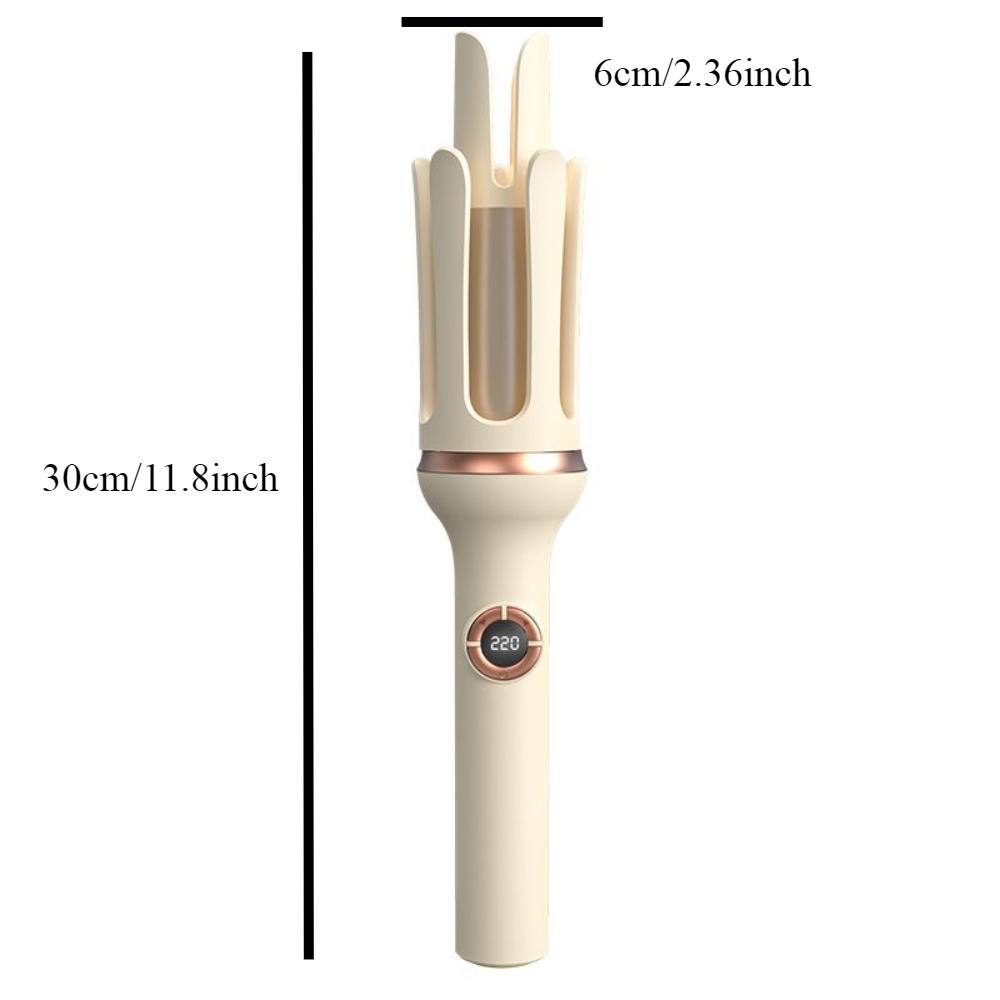 32mm  Automatic Hair Curling Iron - 10 Temperature-Adjusting Modes   Thermostatic Control for Dry Hair  curling iron rizadora pa