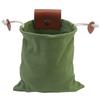 Outdoor Foraging Case Bag Leather Bushcraft Bag Vegetable Harvest Garden Fruit Picking Waist Tools Storage Hanging Pouch Camping
