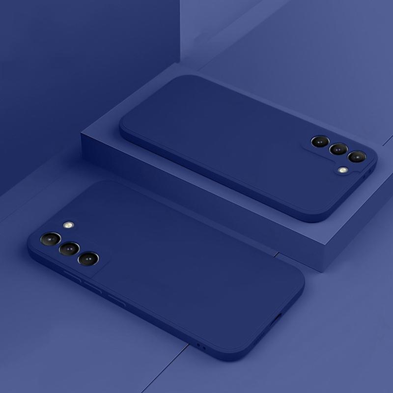 Square Liquid Silicone Soft Case For Samsung Galaxy A53 A33 A73 A23 A13 A22 A32 A52 A12 A51 M23 M13 M32 M53 S20 S21 S22 Ultra Plus Shockproof Cover