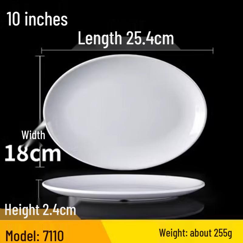 Commercial Melamine Irregular Serving Plates