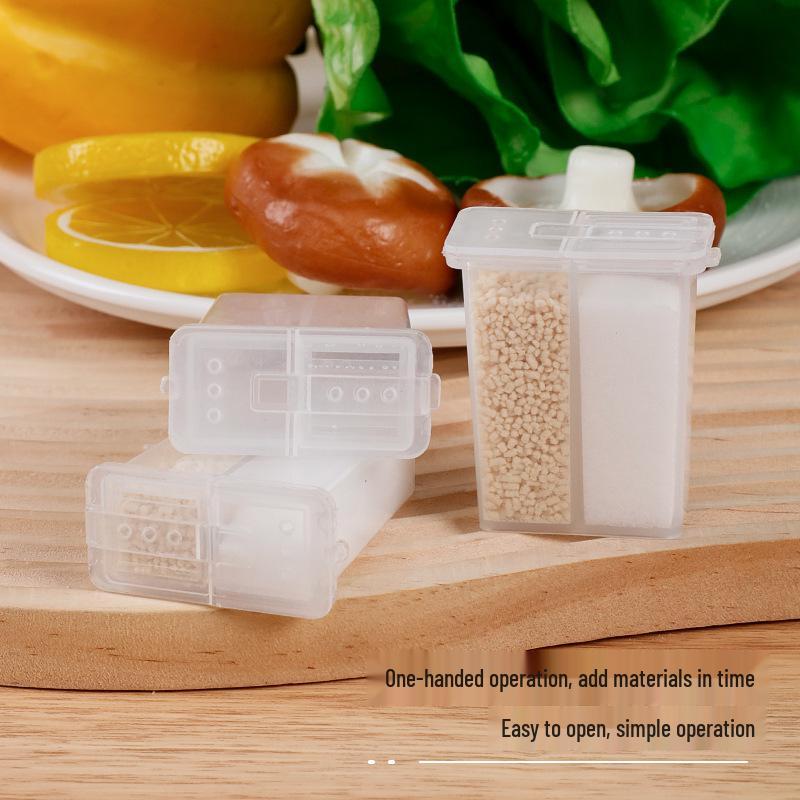 Portable Travel Seasoning Bottle Set for Outdoor Use