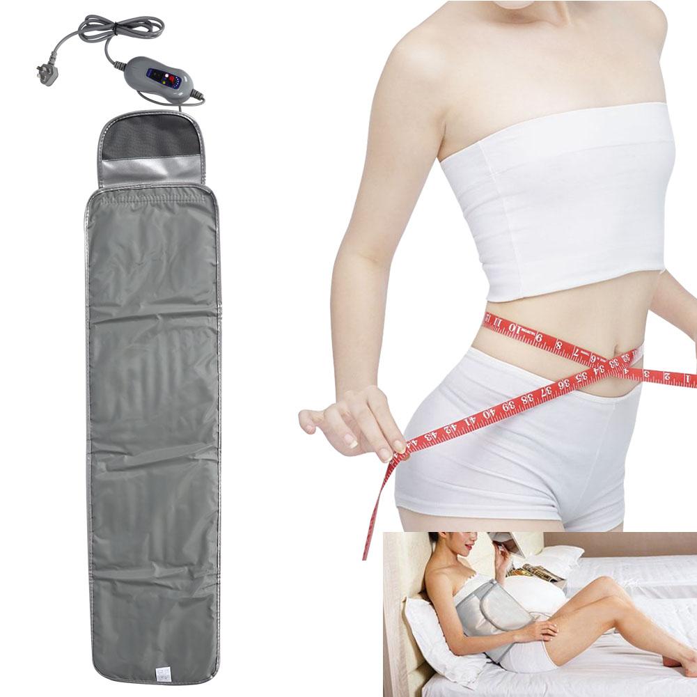 Infrared Heating Sauna Belt Detoxification Body Shaping Waist Belt Fitness Device (US Plug)
