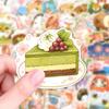 50Pcs/Set Watercolor Wafu Japanese Culture & Art Stickers DIY Fashion Doodle Decals Stickers