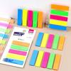 M&G 100PCS Transparent Colorful Memo Pads with Index Creative Sticky Notes Self-Adhesive Office School Stationery Supplies