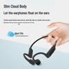 Waterproof S800 Bone Conduction Bluetooth Earphones for Swimming and Sports with Ear-Hook Design and High-Quality Sound