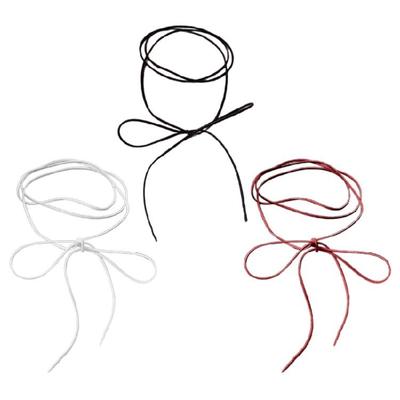 Versatile Choker Necklace with Elegant Bowknot Must Have Fashion Jewelry Accessory for Styles Fashion Individuals