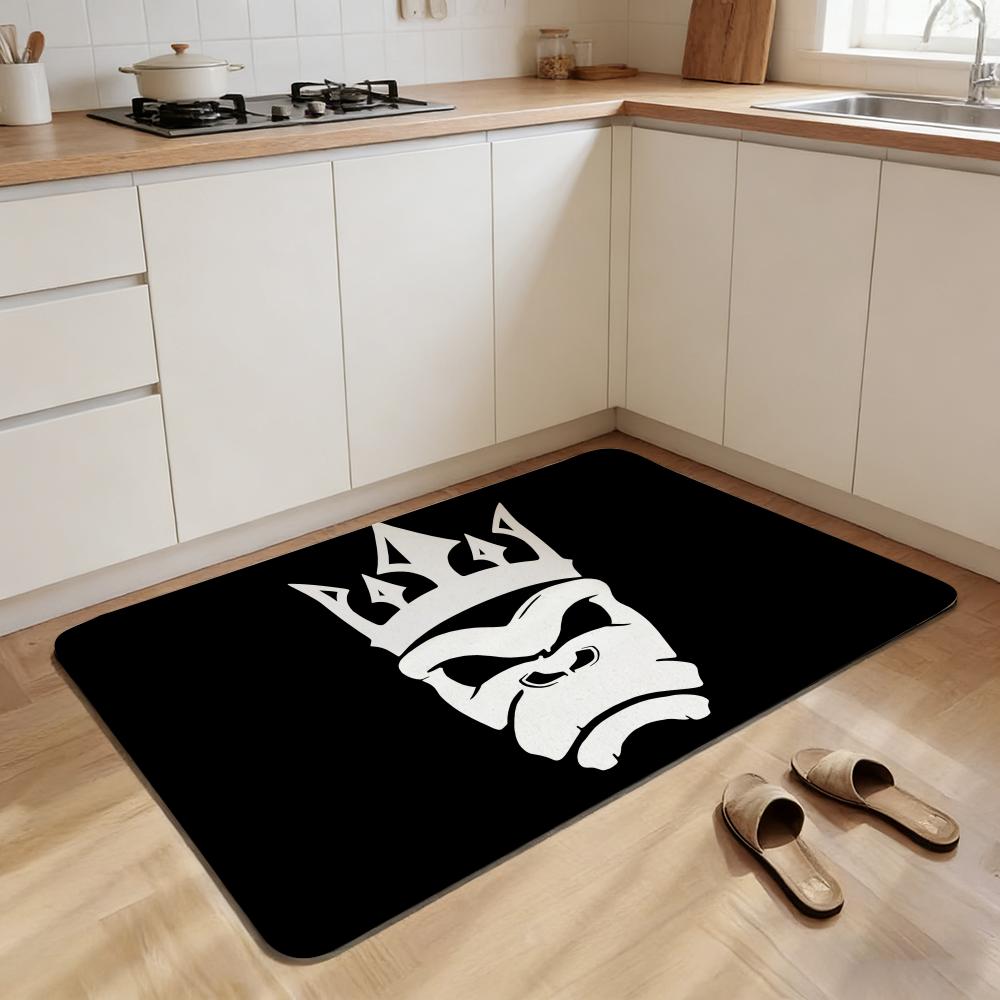Fashion A-Ape Head Floor Mat Non-slip Quick-dry Diatomaceous Earth Bath Mat, Absorbent Doormat