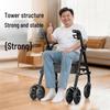 Fushide Foldable Rollator Walker with Seat