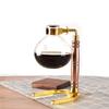 New Home Style Siphon Coffee Maker Tea Siphon Pot Vacuum Coffeemaker Glass Type Coffee Machine Filter 3cup 5cup